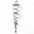 Suncatcher Captador Catalisador Energia Fengshui Rosa 30cm - Imagem 1