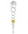 Suncatcher Captador Catalisador Fengshui Amarelo 20 cm - Imagem 1