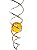 Suncatcher Captador Catalisador Fengshui Amarelo 20 cm - Imagem 2