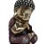 Trio Baby Buda da Sabedoria Buda Brilhante Vermelho 12 cm - Imagem 3