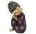 Trio Baby Buda da Sabedoria Buda Brilhante Vermelho 12 cm - Imagem 4