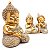 Trio De Buda Bebê Baby Buda Reflexão e Paz Estatueta 8 cm - Imagem 5