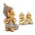 Trio De Buda Bebê Baby Buda Reflexão e Paz Estatueta 8 cm - Imagem 4