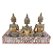 Trio de Buda da Reflexão Yoga Refletindo Buda Com Bandeja - Imagem 2