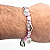 Pulseira Obá Orixás Umbanda Candomblé Rosa Claro Ajustável - Imagem 3