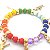 Pulseira Oxumaré Orixás Umbanda Candomblé Ajustável - Imagem 4