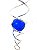 Suncatcher Captador Catalisador Energia Fengshui Azul 10cm - Imagem 2
