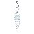 Suncatcher Captador Catalisador Energia Fengshui Prata 20cm - Imagem 1