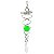 Suncatcher Captador Catalisador Energia Fengshui Verde 10cm - Imagem 1