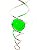 Suncatcher Captador Catalisador Energia Fengshui Verde 10cm - Imagem 2