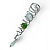 Suncatcher Captador Catalisador Energia Fengshui Verde 20cm - Imagem 2