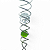Suncatcher Captador Catalisador Energia Fengshui Verde 20cm - Imagem 3