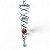 Suncatcher Captador Catalisador Energia Fengshui Vermelho 20 - Imagem 1