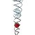 Suncatcher Captador Catalisador Energia Fengshui Vermelho 20 - Imagem 3