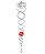 Suncatcher Captador Catalisador Energia Fengshui Vermelho 30 - Imagem 1