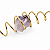 Suncatcher Captador de Energia Olho de Tigre Prata 10 cm - Imagem 2