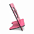 Suporte Para Celular de Gatinho Rosa Mdf Delicado 15 cm - Imagem 2
