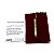 Pêndulo de Agulha de Metal Dourado 6 cm com Bolsa de Veludo - Imagem 4