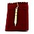 Pêndulo de Agulha de Metal Dourado 6 cm com Bolsa de Veludo - Imagem 3