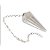 Pêndulo Pedra de Cristal Lapidado Radiestesia Proteção 4 cm - Imagem 3