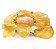 Pingente de Citrino Rolado Pedra Natural 2cm - Imagem 4