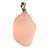 Pingente de Quartzo Rosa Pedra Natural Paz e Purificação 2cm - Imagem 1