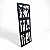 Placa Decorativa Bambu Prosperidade Total Mdf Cor Preto 19cm - Imagem 2