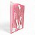 Placa Decorativa Mulher em Perspectiva em Mdf Cor Rosa 57 cm - Imagem 2