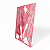 Placa Decorativa Mulher em Perspectiva em Mdf Cor Rosa 57 cm - Imagem 3