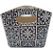 Porta Revista ou Cesto de Flores Bolsa Ladrilhos 20x16cm - Imagem 1