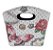 Porta Revista ou Cesto de Flores Formato Bolsa Borboletas - Imagem 1
