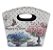 Porta Revista ou Cesto de Flores Formato Bolsa Floral - Imagem 1