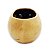 Porta Velas Caveira Aberta natural Faiança queimada 14 cm - Imagem 5