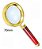Lupa De Luxo Classic Lente De Aumento 10x Zoom 10x Mf-80 - Imagem 4