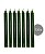 Maço 34 Velas Verde Oxóssi Vela Palito Oxóssi Verde Umbanda - Imagem 1