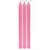Maço de 3 Velas Erê Ibeji Vela Palito Rosa Umbanda Candomblê - Imagem 1