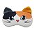 Máscara Para Dormir Gato Colorido Gel Térmico Reduz Olheiras - Imagem 1