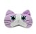Máscara Para Dormir Gato Roxo Gel Térmico Reduz Olheiras - Imagem 1