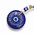 Móbile Olho Grego Mandala Floral  Afasta Mau Olhado 22 cm - Imagem 2