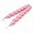 Kit 2 Velas Espirais Rosas Elegantes Para Castiçal 19 cm - Imagem 2