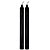 Kit 2 Velas Obaluaê Preta Preto Velho Vela Preta Umbanda - Imagem 1