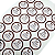 Kit 3 Cartelas de Adesivos Comemoração Feliz Páscoa 72 Uni - Imagem 3