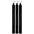 Kit 3 Velas Obaluaê Preta Preto Velho Vela Preta Umbanda - Imagem 1