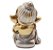 Ganesha da Prosperidade Ganesh Músico Cítara Gold 14 cm - Imagem 3