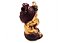 Ganesha da Sabedoria Enfeite Ganesha Não Ouço Color 12 cm - Imagem 2