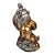 Ganesha da Sabedoria Enfeite Ganesha Não Ouço Gold 8 cm - Imagem 2