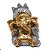 Ganesha da Sabedoria Enfeite Ganesha Não Ouço Gold 8 cm - Imagem 3
