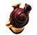 Ganesha da Sabedoria Enfeite Ganesha Não Vejo Color 12 cm - Imagem 5
