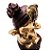 Ganesha da Sabedoria Enfeite Ganesha Não Vejo Color 12 cm - Imagem 2