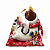 Gato da Sorte Maneki Neko de Porcelana Prosperidade 18 cm - Imagem 3